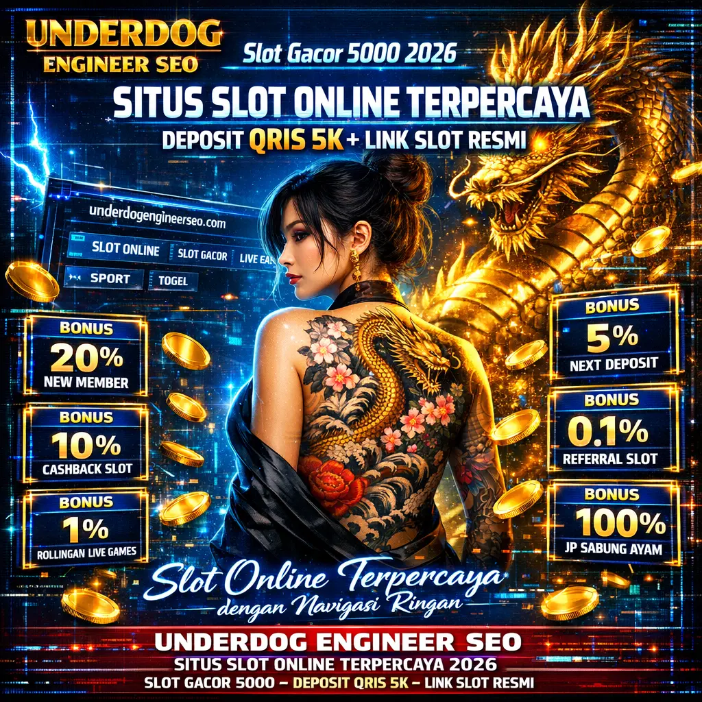 Slot Gacor 5000 2026 di Situs Slot Online Deposit QRIS 5K Terpercaya